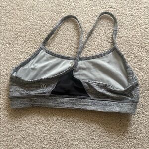 Lululemon Athletica Heather Gray Sports Bra